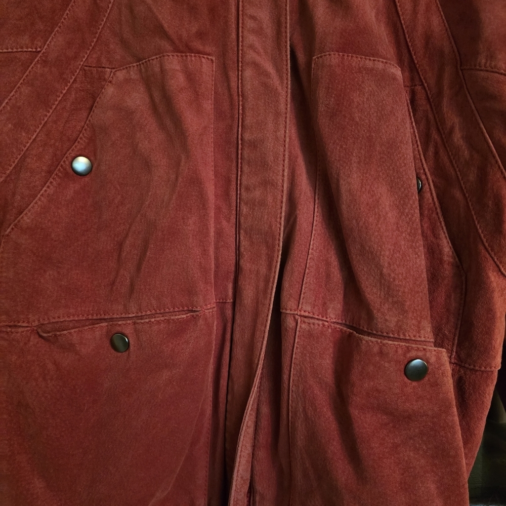 Neil Martin Vintage Men's Red Leather Jacket - Picture 2 of 4